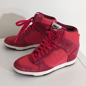 Nike Dunks Ski Hi Wedge Heel sneakers